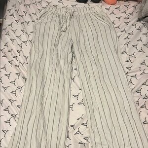 Sienna Sky White and Black Textured Pants